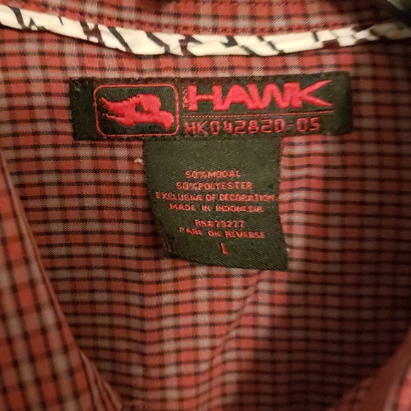 Hawk button up - Picture 2 of 2